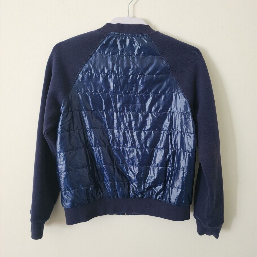 Tommy Bahama Aruba Quilted Full-Zip Jacket Womens Size S/P Navy Blue TW515525 - Picture 2 of 12